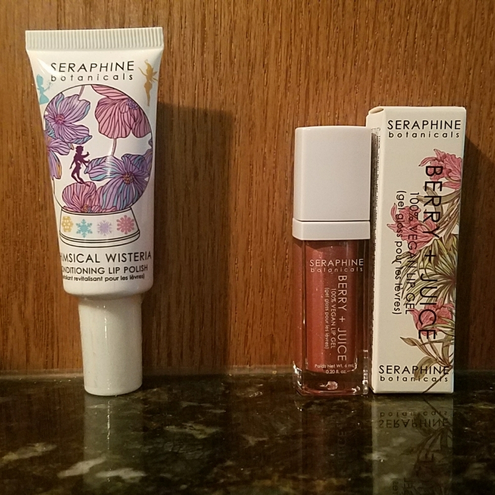 Conditioning lip polish & lip gel set